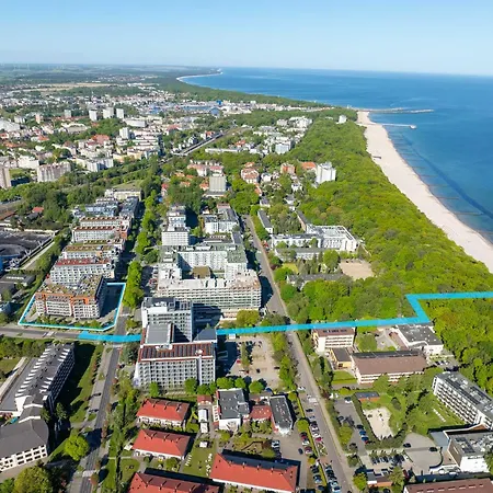 Apartment Boho - Nad Morzem W Kolobrzegu Kasprowicza 20c Parking, Basen, Silownia, Bawialnia W Cenie Kolberg
