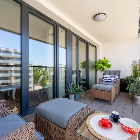 Boho - Nad Morzem W Kolobrzegu Kasprowicza 20c Parking, Basen, Silownia, Bawialnia W Cenie Apartman *