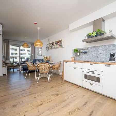 Boho - Nad Morzem W Kolobrzegu Kasprowicza 20c Parking, Basen, Silownia, Bawialnia W Cenie Apartamento